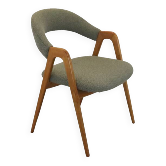 vintage WK Möbel style fauteuil / stoel 'Wildflecken' nieuwe bouclé stof