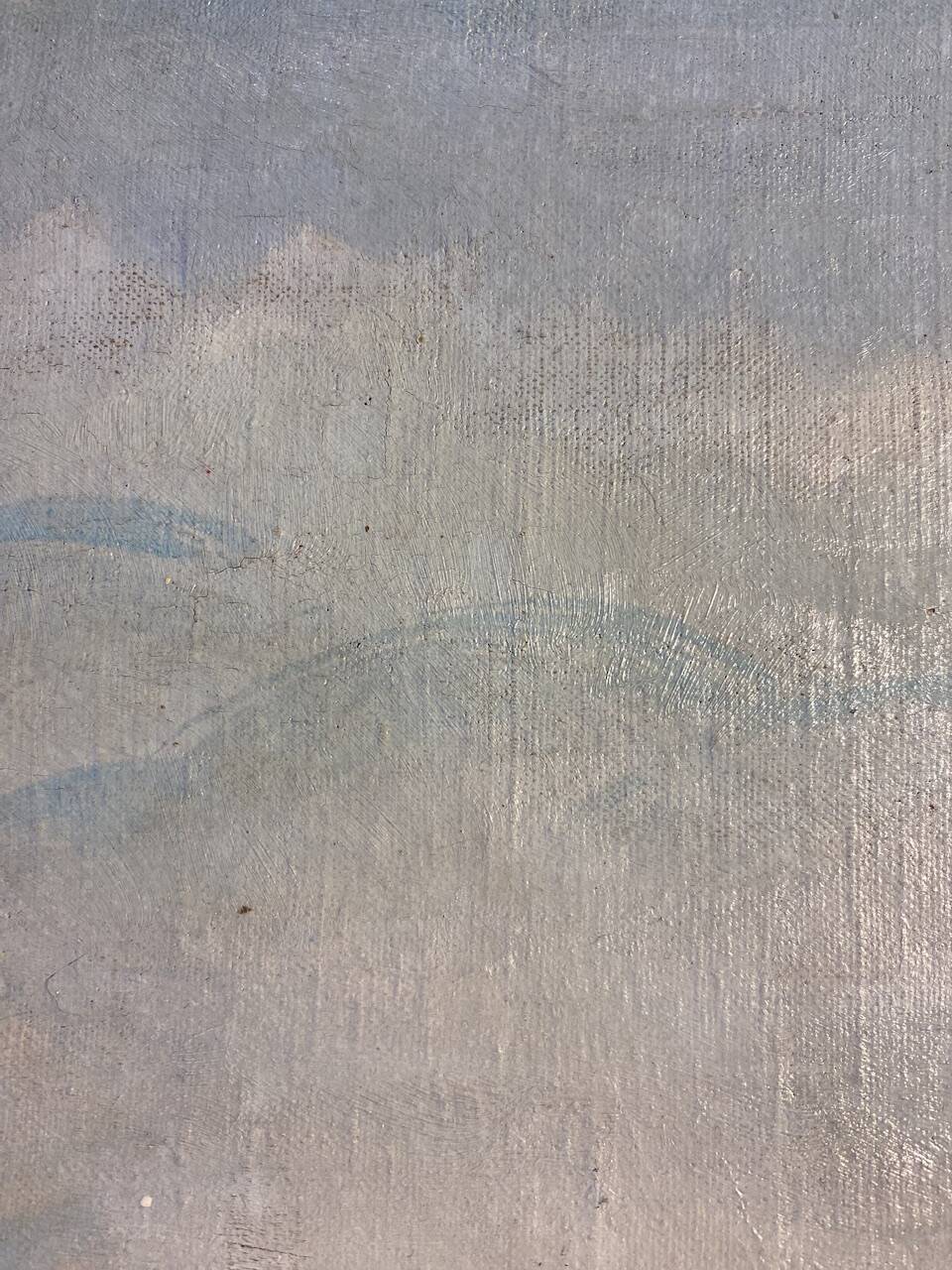 Tableau ancien , paysage breton signé, début XX siècle