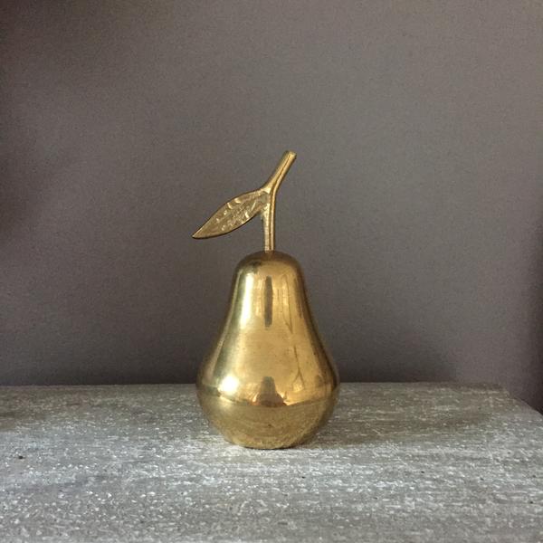 Poire laiton vintage