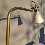 Mid-century architect's handcrafted lamp