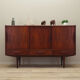 Enfilade en teck, design danois, années 1970, fabriquée par ES Møbler