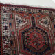 Tapis vintage à franges afshar 106x231cm