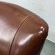 1950s Italian Mid Century Leatherette Lounge Chair