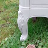 Commode style Louis xv 3 tiroirs vert Luxembourg