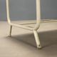 Vintage writing desk in enamelled and laminated metal, design, Italy, 1960s