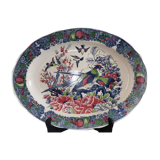 Ancien plat en faïence japonaise 46cm