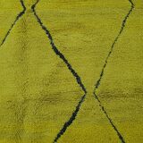 Handmade pure wool Moroccan rug 2.5x1.5 m