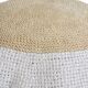 Hand-woven floor cushion or ottoman