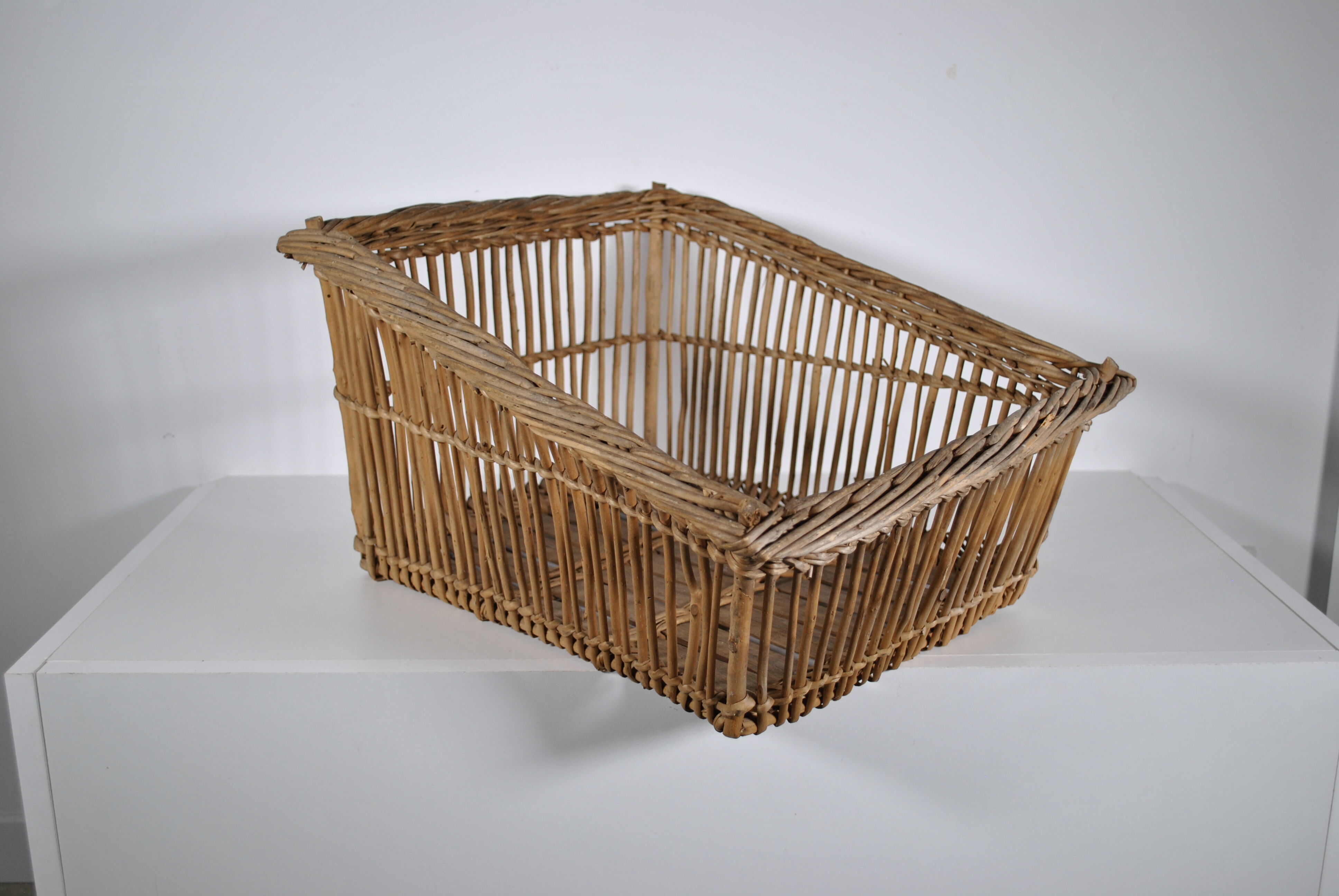 Rattan basket 1960