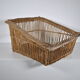 Panier en rotin 1960