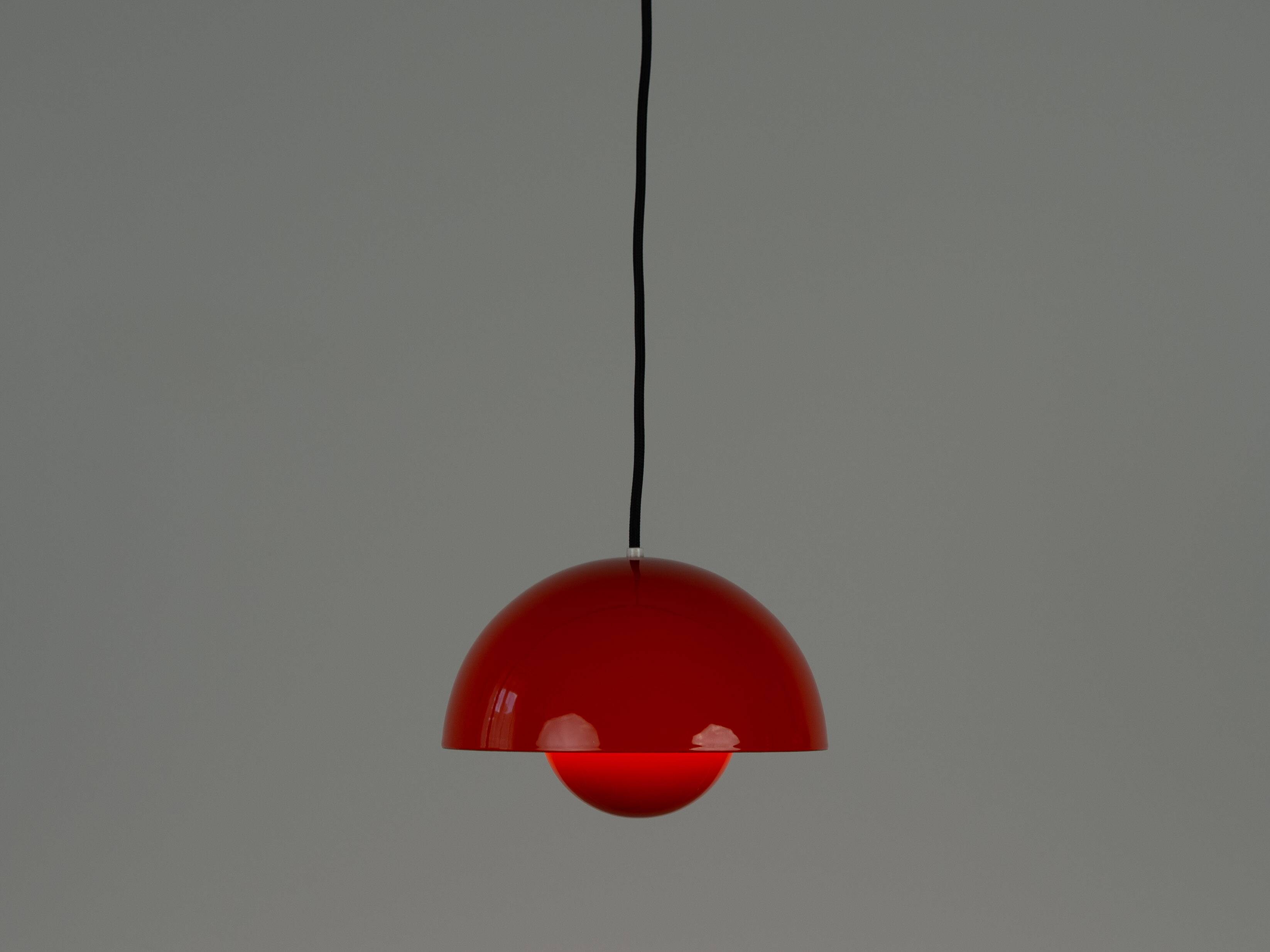 Paire de lampes vintage Flowerpot danoises par Verner Panton, Louis Poulsen 1968