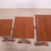 Teak pull out tables by Victor Wilkins for G-Plan, 1970