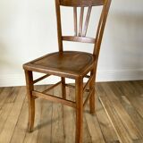 Luterma bistro chair in beech wood from the 1950s
