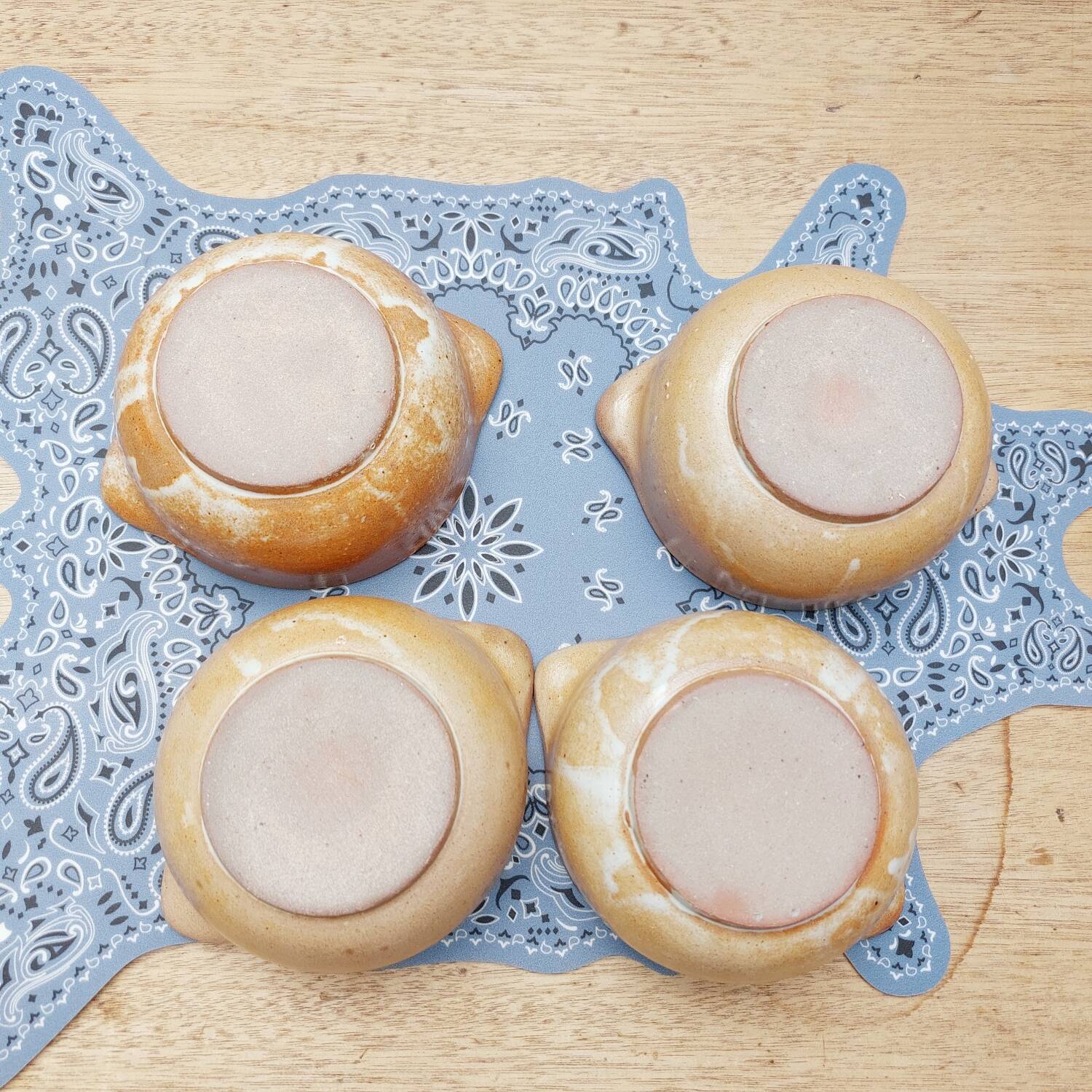 Glazed stoneware terracotta bowl