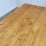Table vintage 1975 en bois de pin
