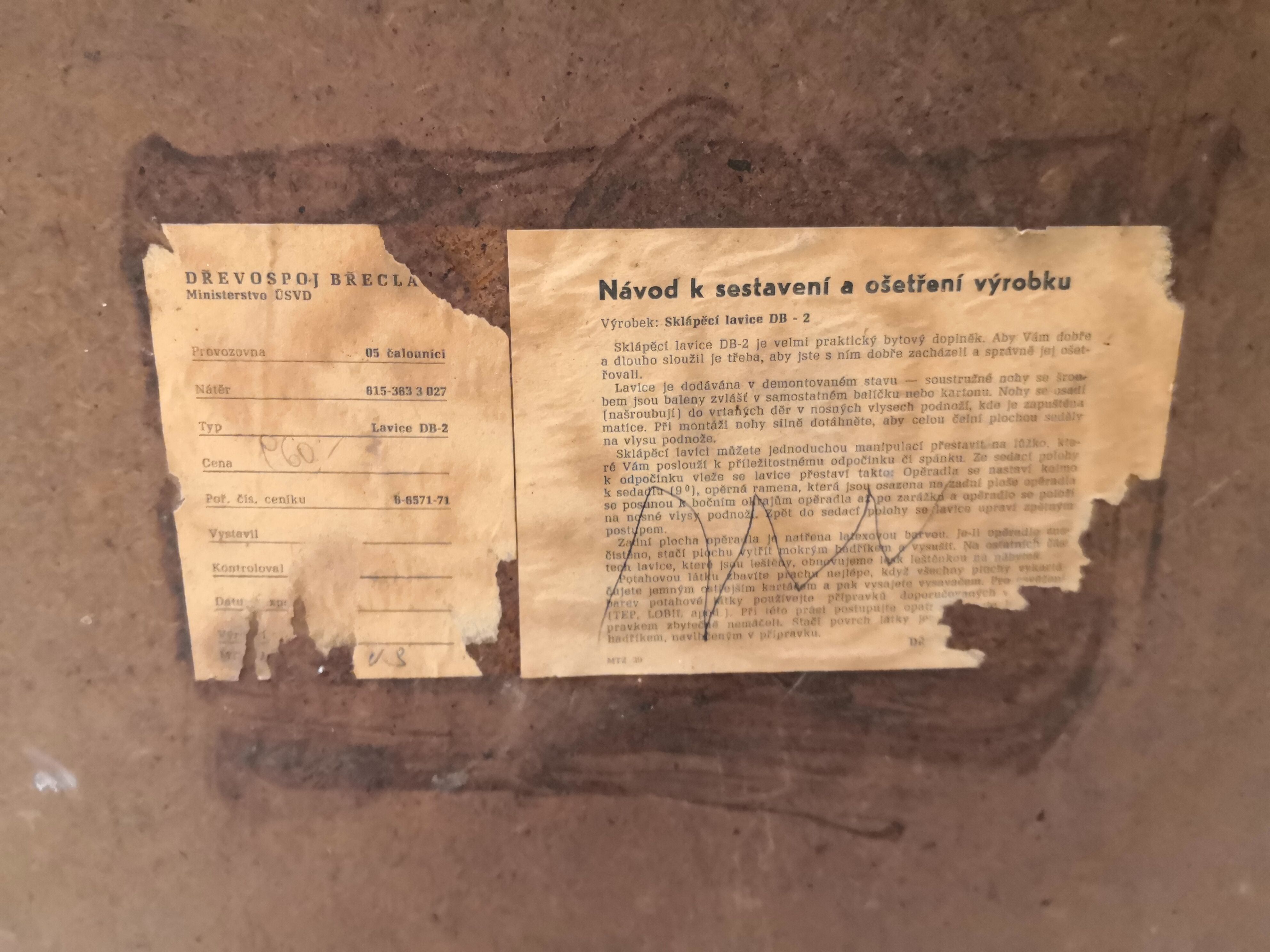 Sofa daybed Miroslav Navratil Czechoslovakia 1960