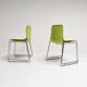 Ensemble de 4 chaises design Katifa par Arper, après 2000.