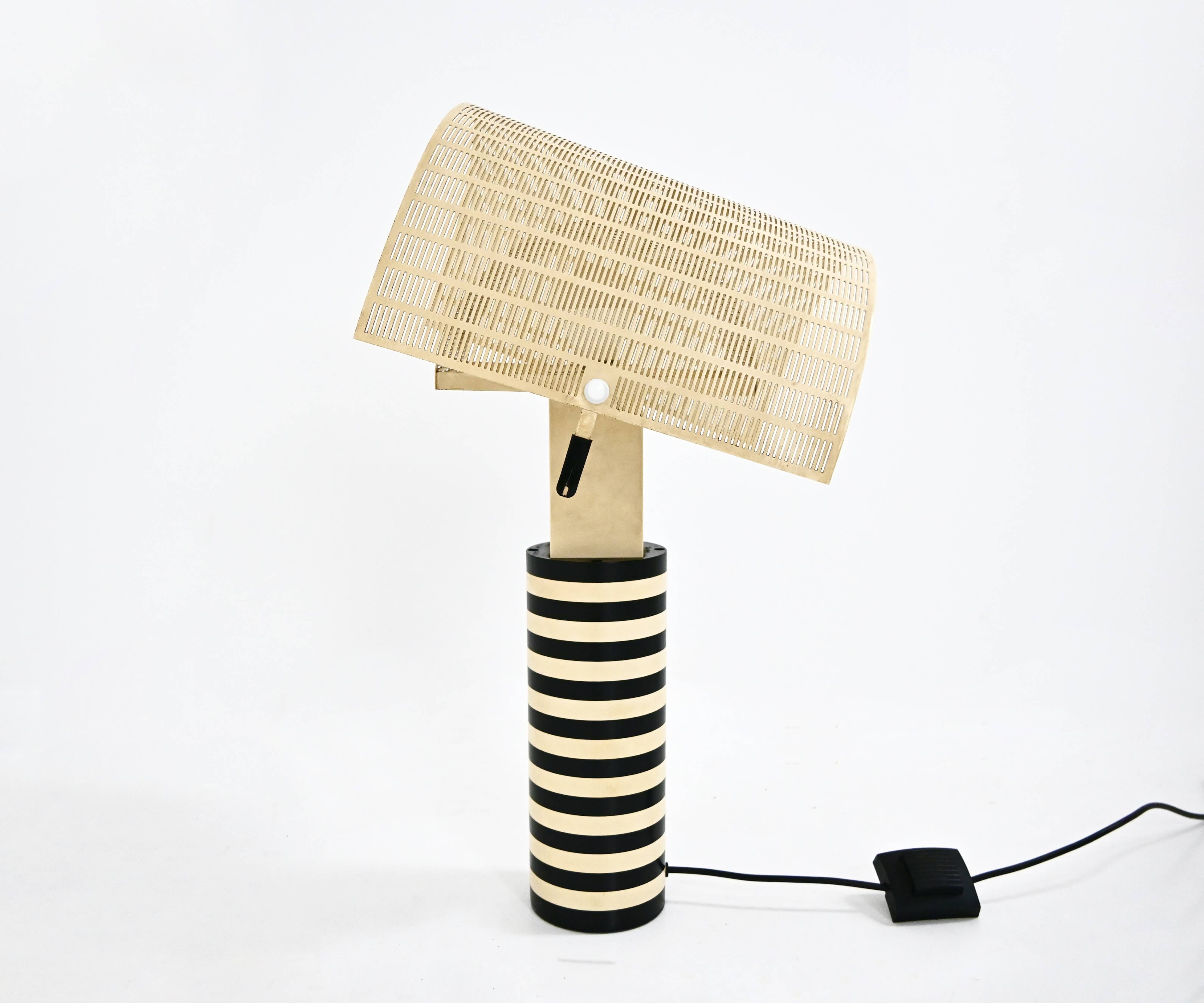 Shogun table lamp by Mario Botta for Artemide, 1986