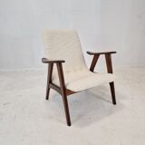 Teak Wébé Armchair by Louis Van Teeffelen, 1960s