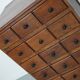 Dutch Oak Apothecary / Barber Cabinet, Early 20th Century