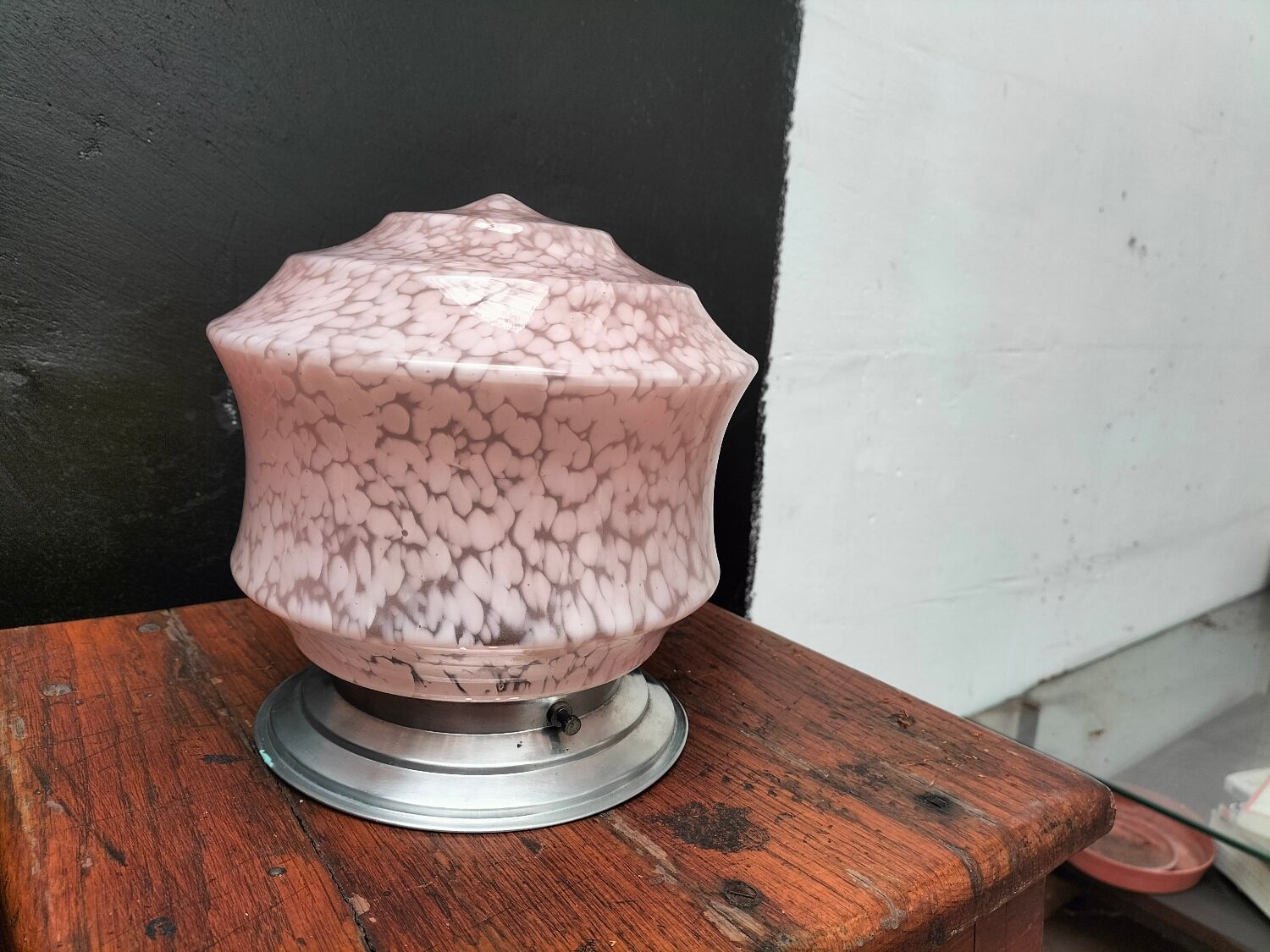 Clichy glass ceiling light