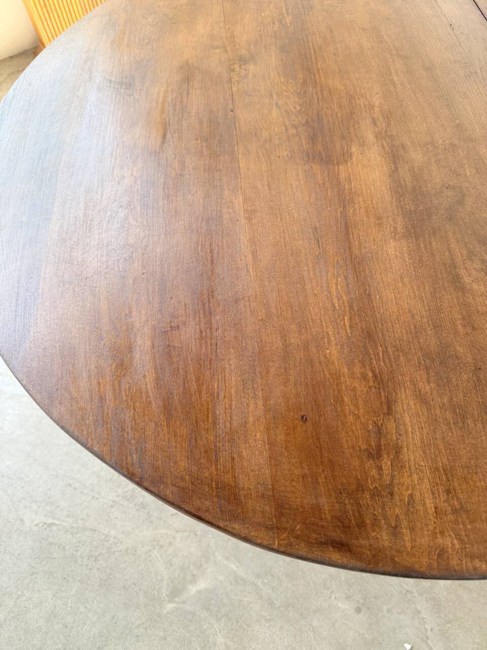 1950s oak winegrower's table