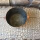 Ancient pink copper pot cover