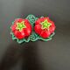 Tomato slushie, salt and pepper shakers