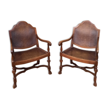 Paire de fauteuil Nordiska Kompaniet