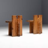 Sesc stools by lina bo bardi for sesc pompeia, brazil, 1970s