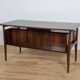 Mid Century Rosewood Desk by Gunnar Nielsen Tibergaard for Tibergaard, 1960s