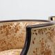 Pair of Ebonised Tub Armchairs with Floral Upholstery, France, Circa 1900