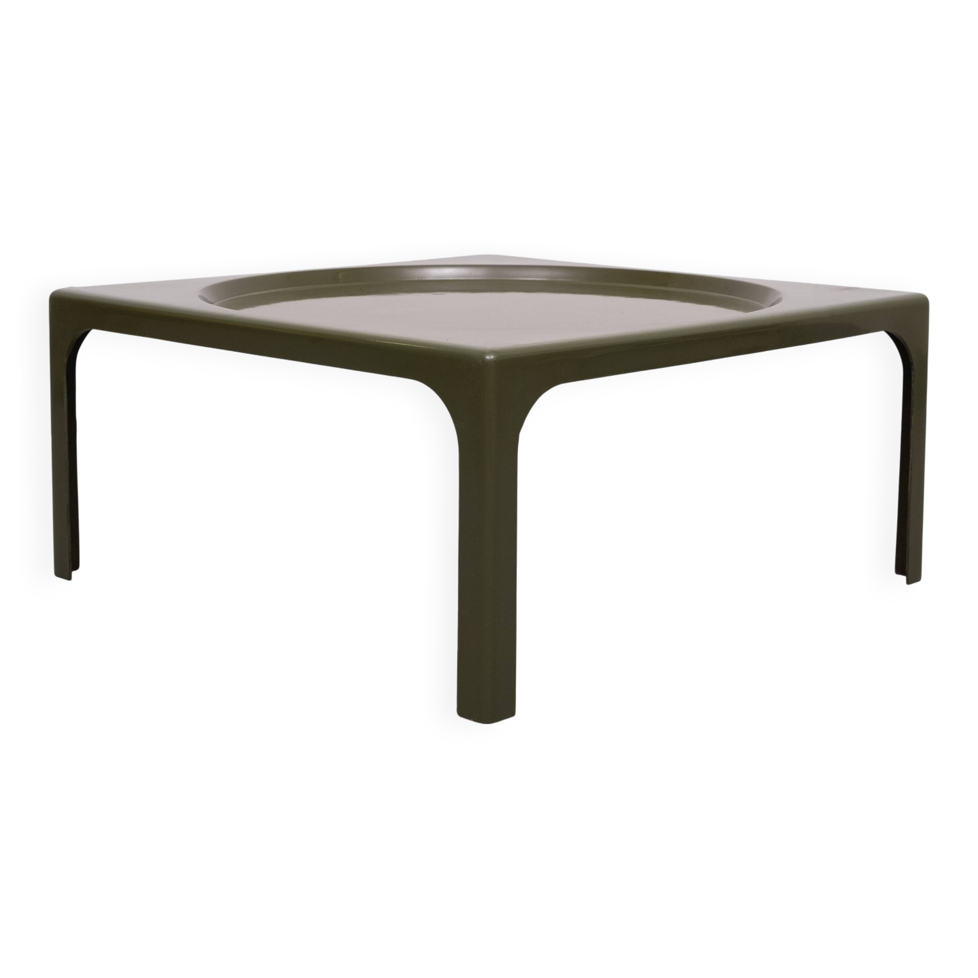 Marc Berthier Fiberglass Coffee table 1970s France