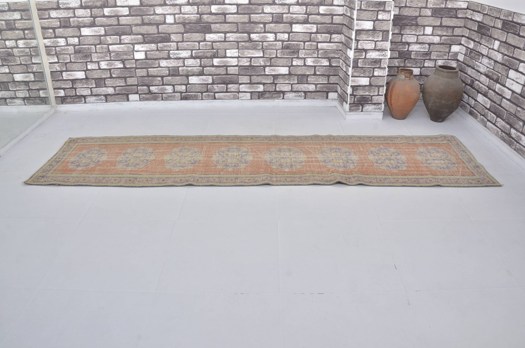 Oushak Anatolian Decorative Runner Rug sku 819