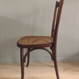 Vintage caned bistro chair