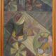 Cubist Still Life with Flowers - Elisabeth Ronget