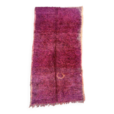 Moroccan rug Beni M'Guild purple - 187 x 378 cm