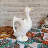 Ceramic duck pitcher