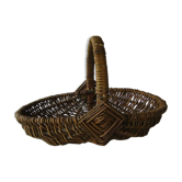 Old mushroom basket