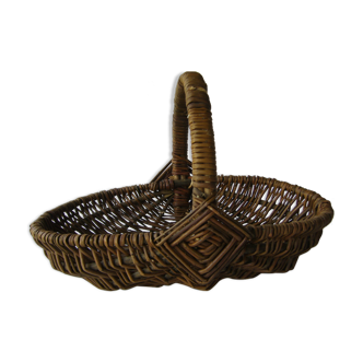 Old mushroom basket