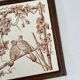 Ironstone bird trivet “Le Favori” Longwy