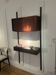 Vintage Scandinavian suspended bookshelf in rosewood (1 linear metre)