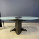 Postmodern dining table by Belgochrom, 1980s