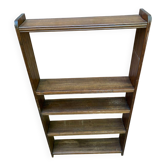 Vintage solid wood shelf from the 1930s.