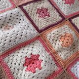 Couvre lit en crochet