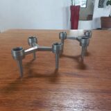 A pair of atomic age candle holders