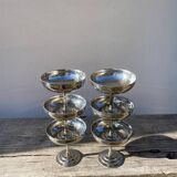 6 Rémy Letang stainless steel cups