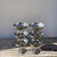 6 Rémy Letang stainless steel cups