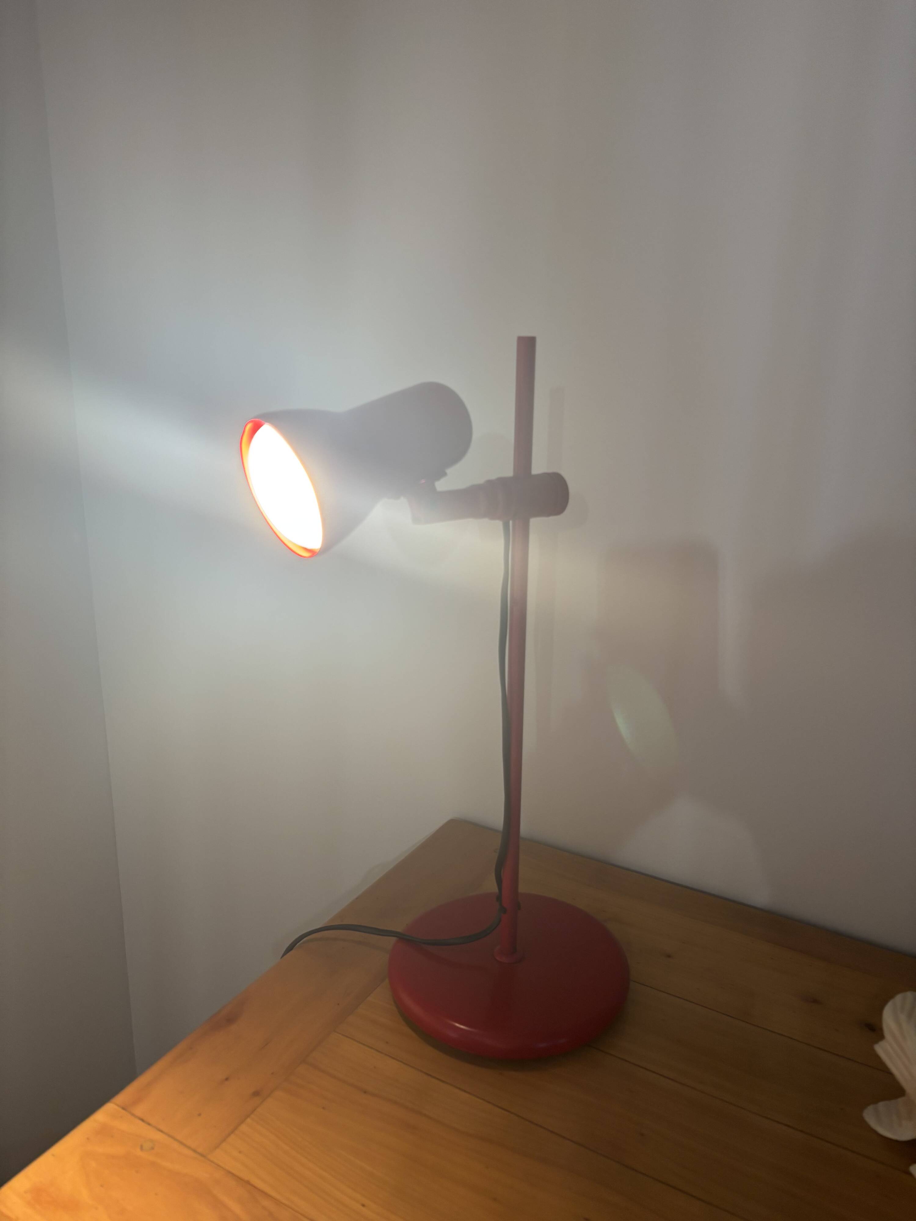 Vintage desk lamp Hustadt-Leuchten 1980