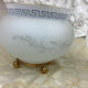 Two opaline glass cups